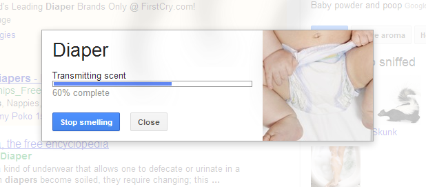 Smell Diapers ? Euu...