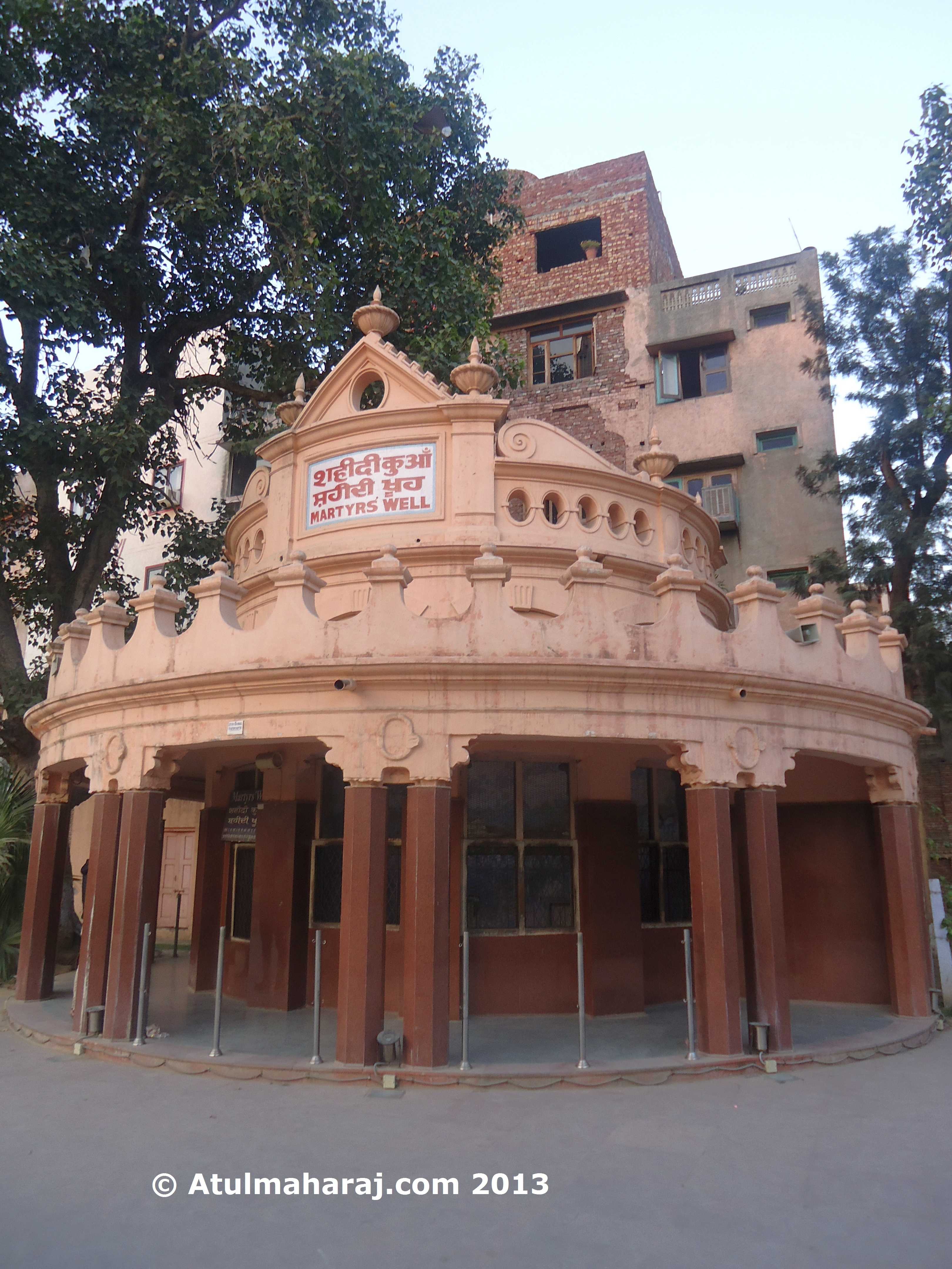 Martyr's Well at Jallianwala Bagh.