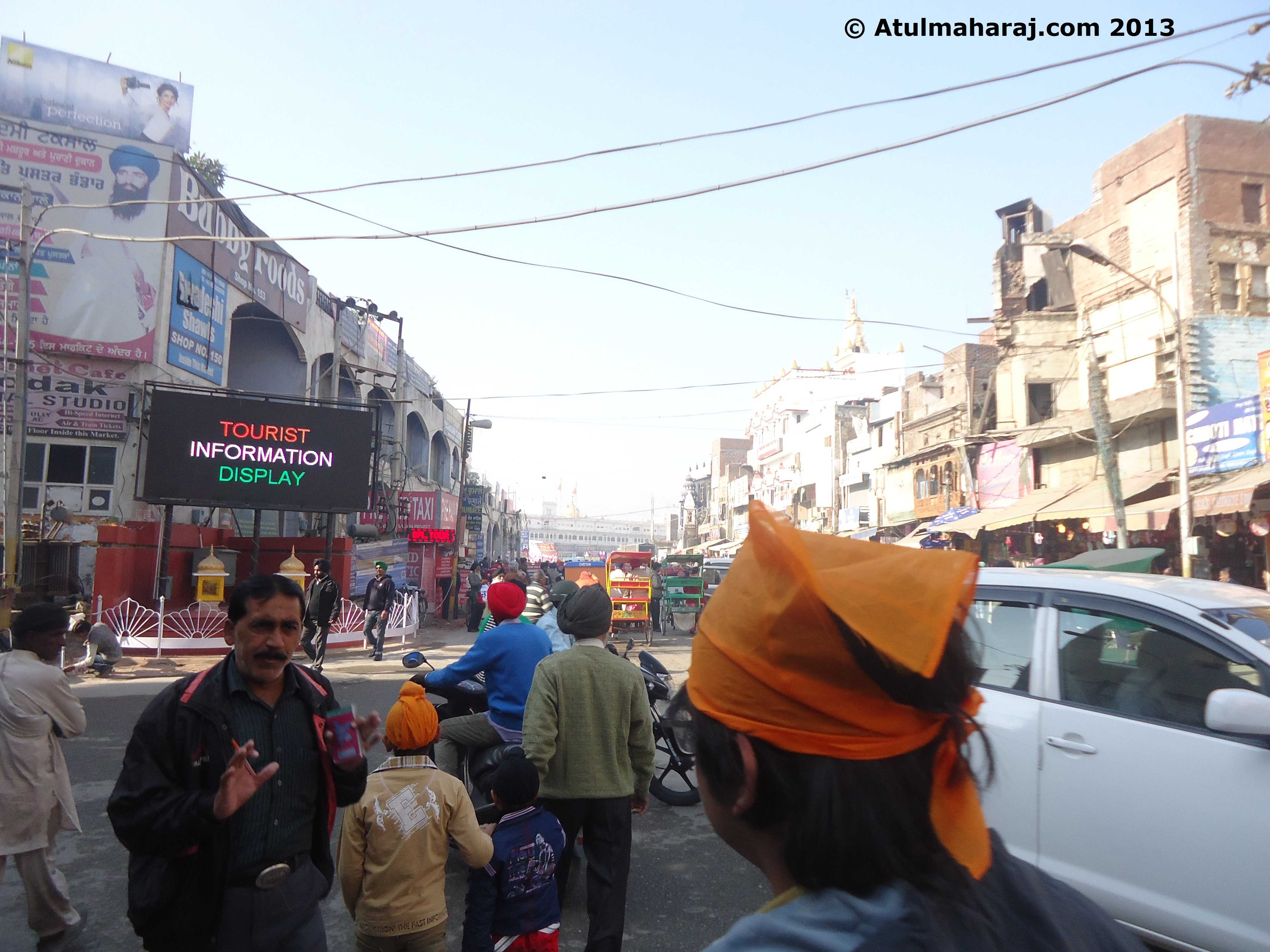 Streets of Amritsar. Courtesy: Atulmaharaj