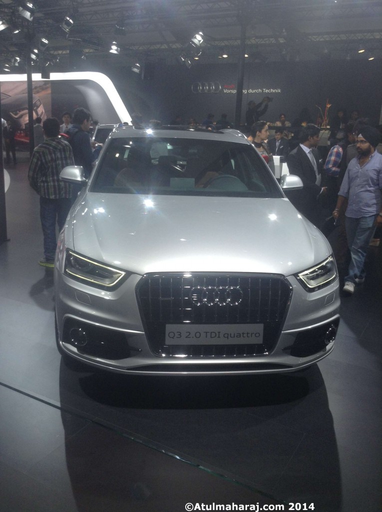 Audi Q3 - Auto Expo 2014 - Atulmaharaj