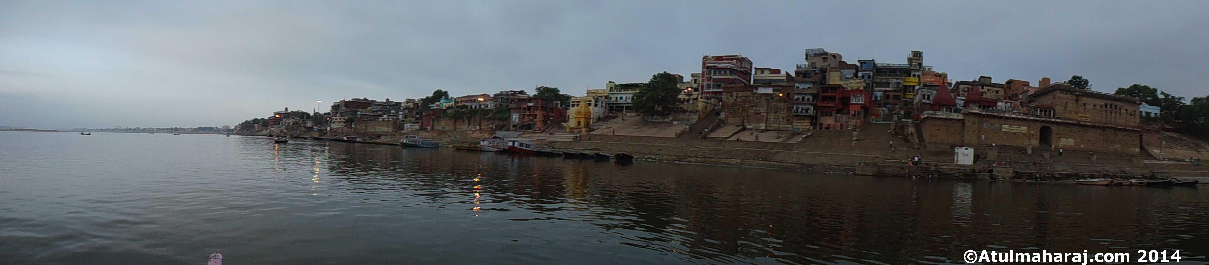 Varanasi from the Ganga - Atulmaharaj