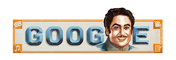 Google Celebrates Kishore Kumar's 85th Birthday.