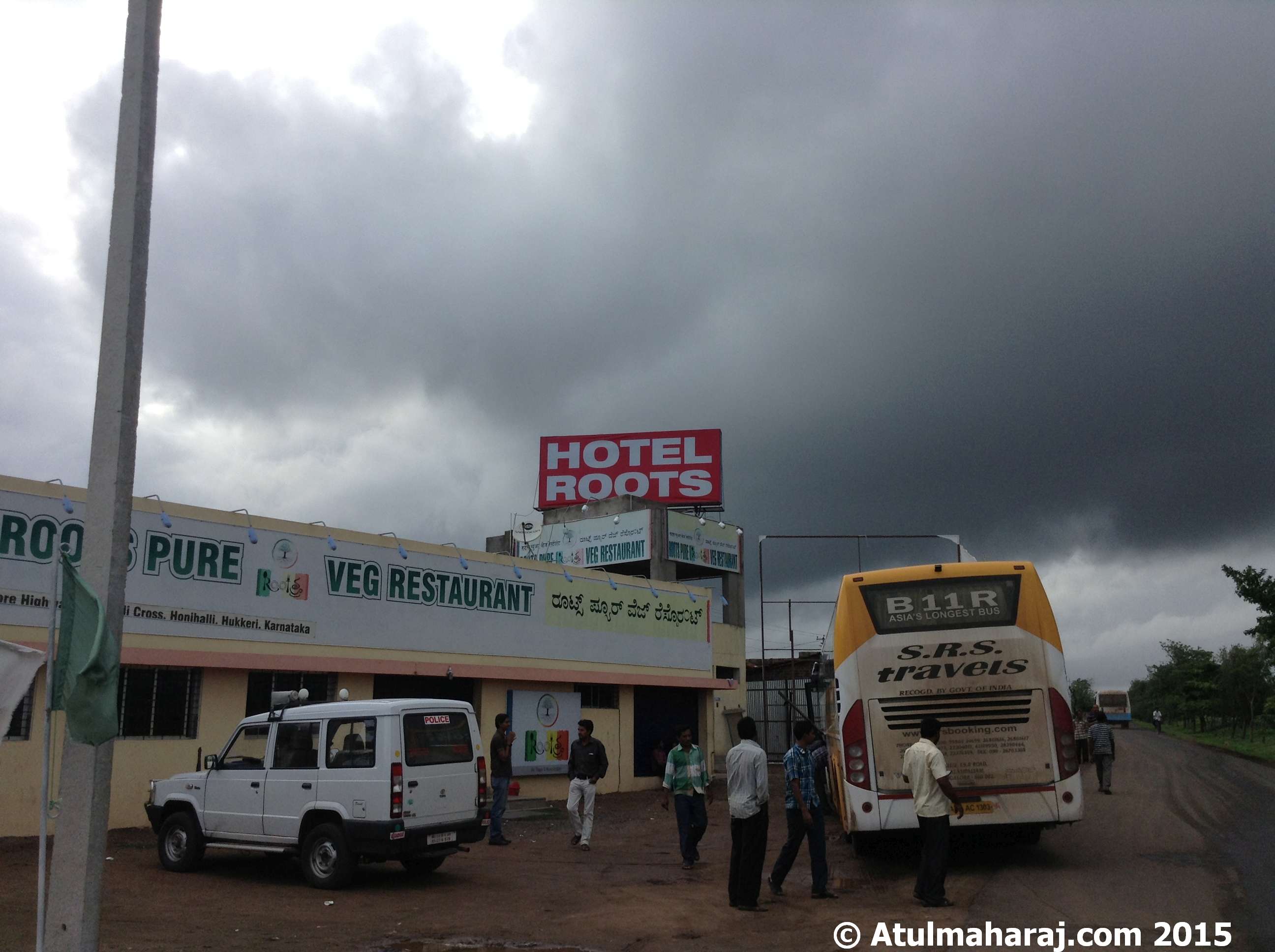 Storm Ahead ! Dark Skies near Kolhapur. Atulmaharaj