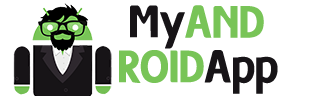 MyAndroidApp. in Logo.