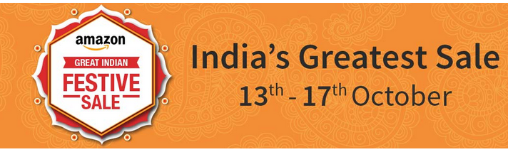 Amazon's India's Greatest Sale starts tomorrow.