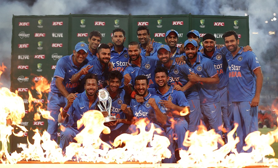 The T20 Champions. Image Courtesy: ESPNCricinfo Cricket