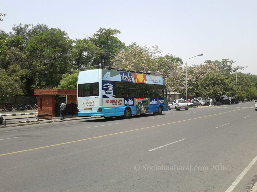 HoHo bus in Chandigarh