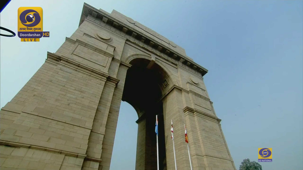 India Gate Republic Day. Image Courtesy: Doordarshan