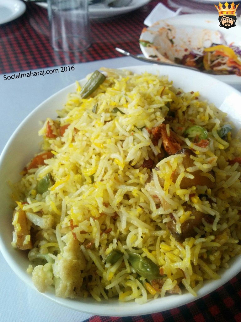 Vegetable Pulao. Shah Ghouse Biryani