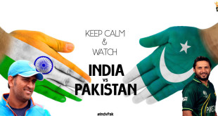 Keep Calm and watch India vs Pakistan.