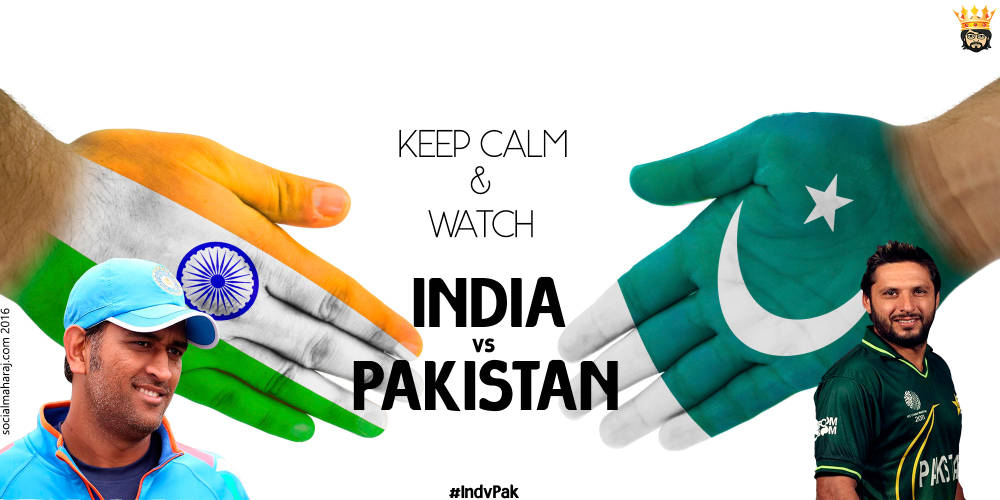 Keep Calm and watch India vs Pakistan.