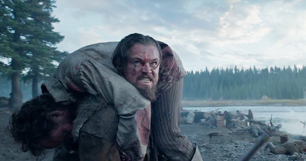 Leonardo DiCaprio in The Revenant. Image Courtesy: laineygossip