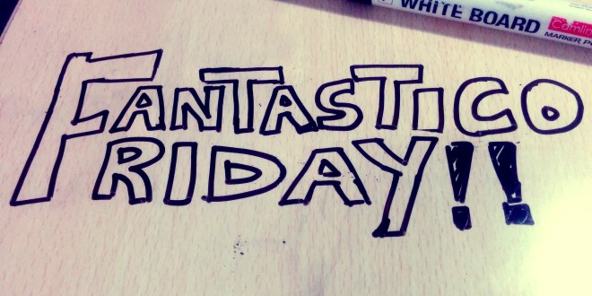 Fantastico Friday - showing off my sketching skills :P