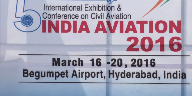 India Aviation 2016 at Begumpet Airport