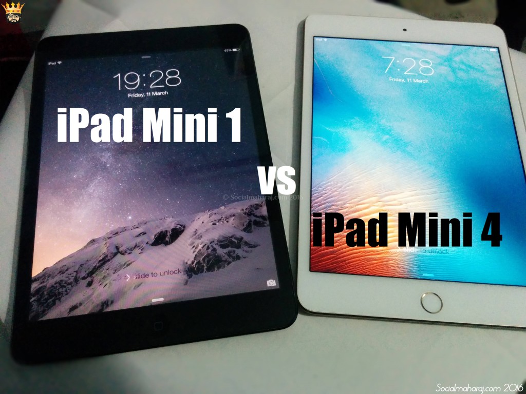iPad Mini 1 vs iPad Mini 4