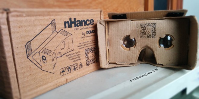 Domo nHance VRC1 Google Cardboard VR Headset