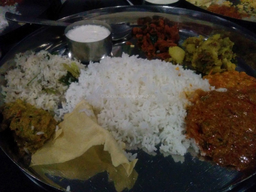 Meals at Abhiruchi, Madhapur, Hyderabad