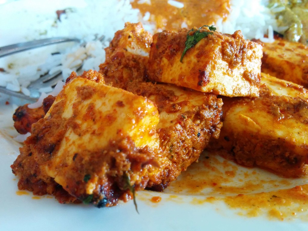 Paneer Tikka at Ohri's Boulder Hills, Hyderabad