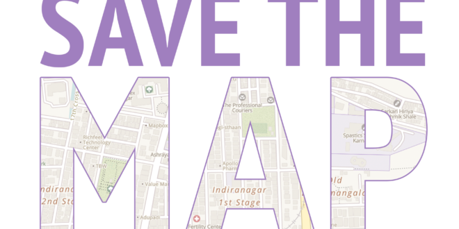 Save the Map. Courtesy: SaveTheMap.in