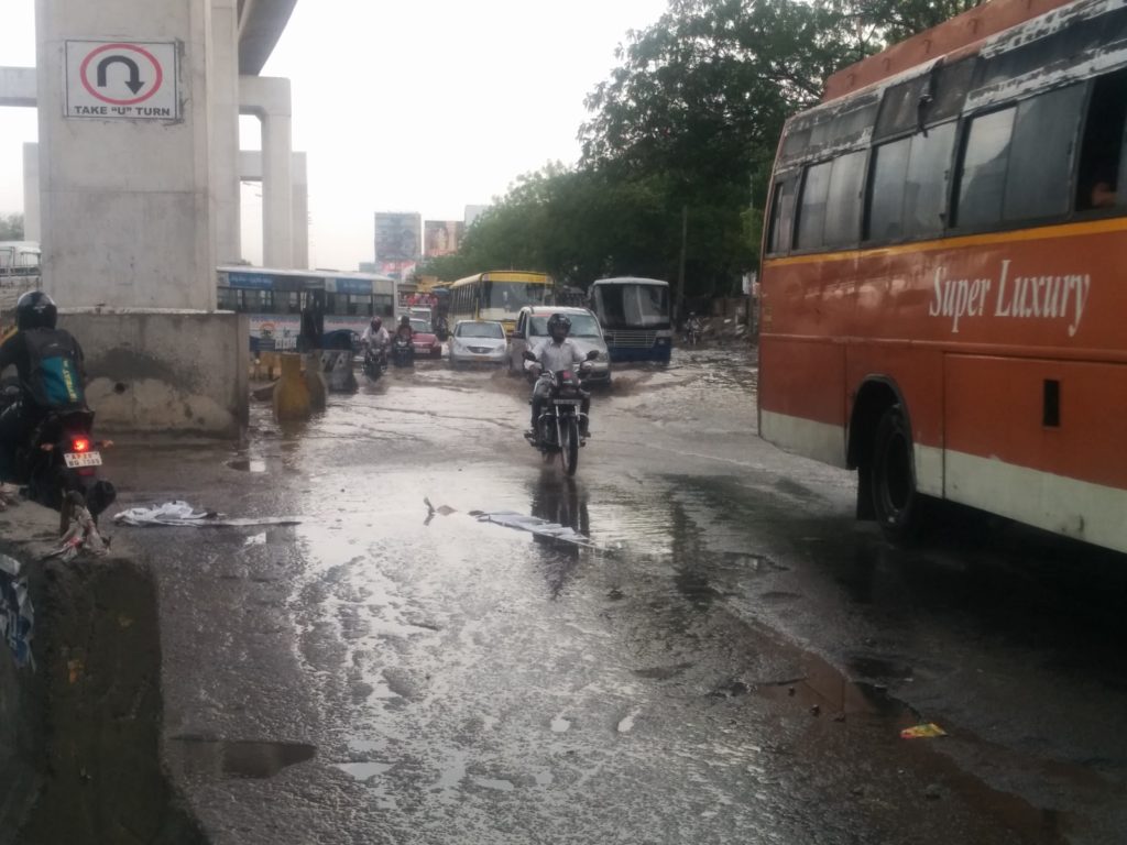 Day after the storm - Hyderabad.Day after the storm - Hyderabad.