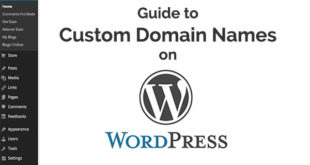 Guide to Custom Domain Names on Wordpress