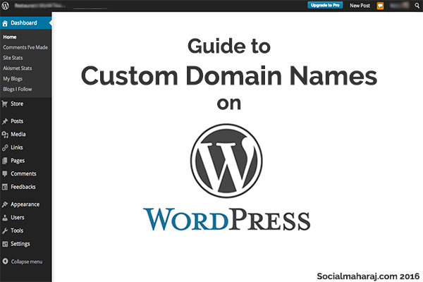 Guide to Custom Domain Names on Wordpress