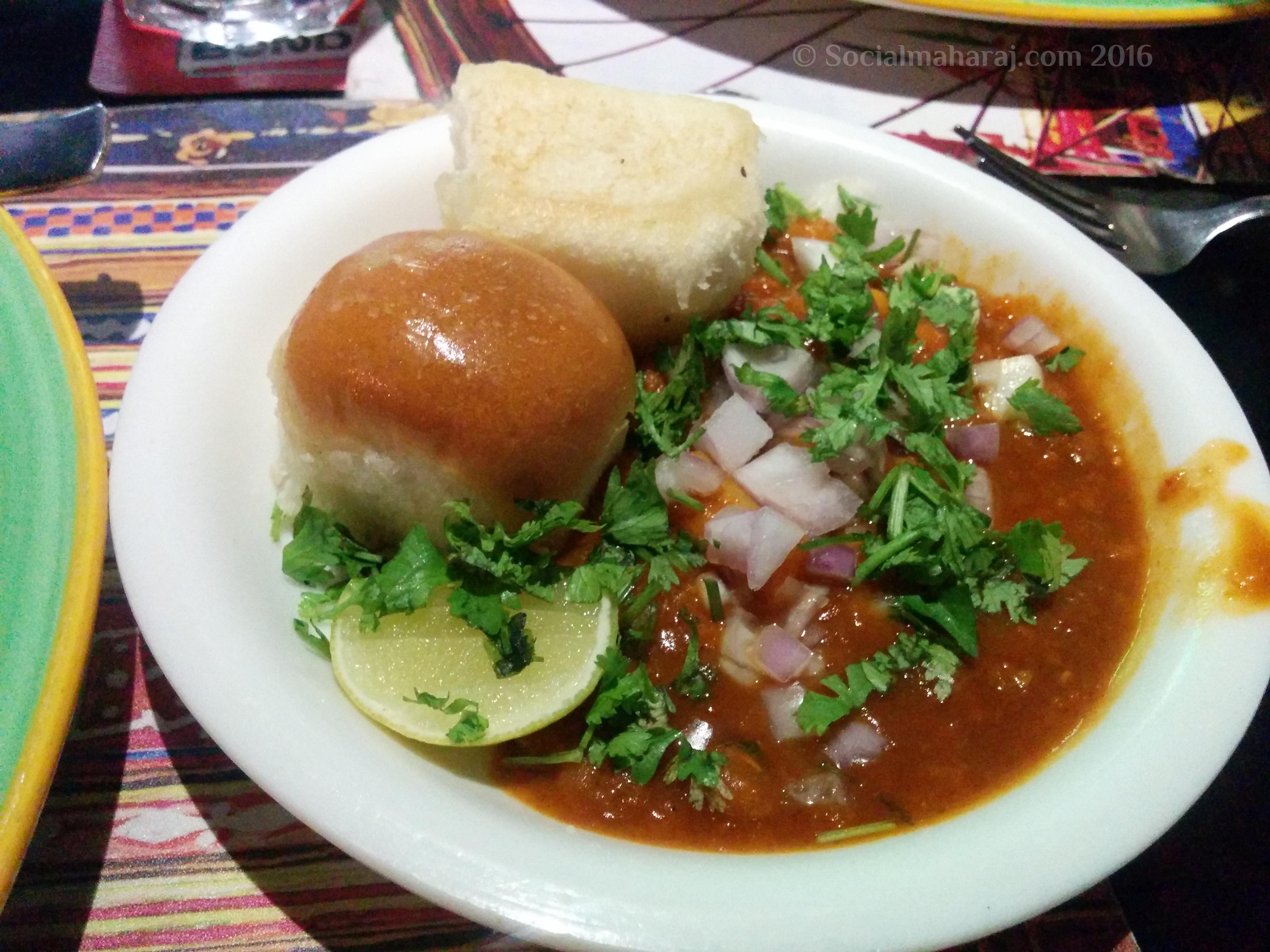 Yummy Pav Bhaji at Nautanki Gali