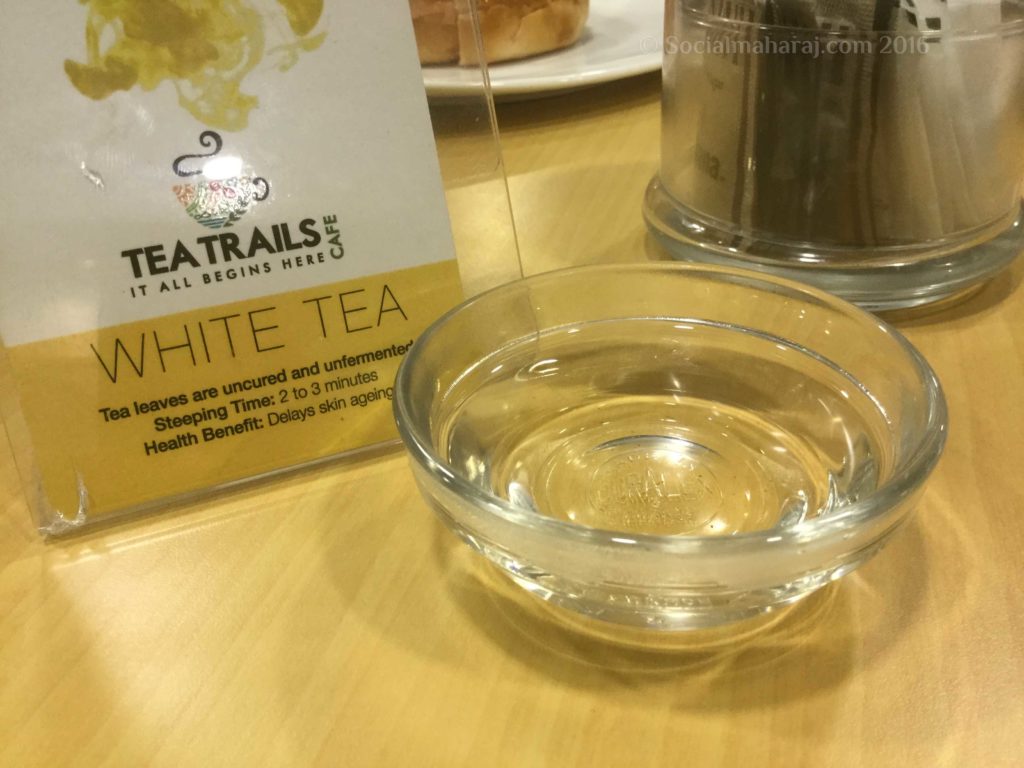 White Tea - Silver Needle at Tea Trails, Hyderabad