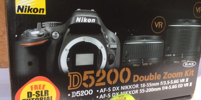 Nikon D5200 - My First DSLR