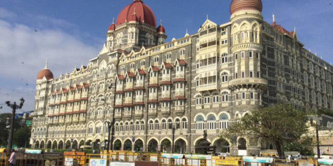 Iconic Taj Mahal Hotel in Mumbai