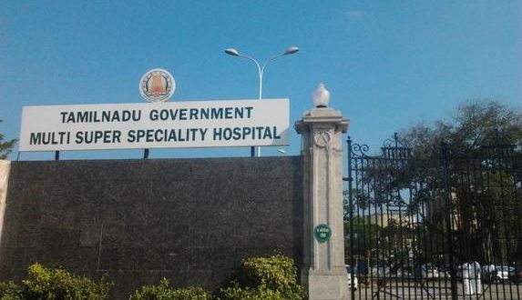 Tamil Nadu Government Super Specialty Hospital in Chennai.