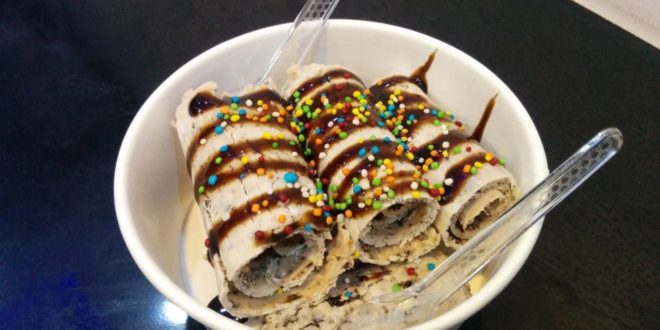 Tasty Walnut Brownie Ice Cream Roll at Frozen Factory