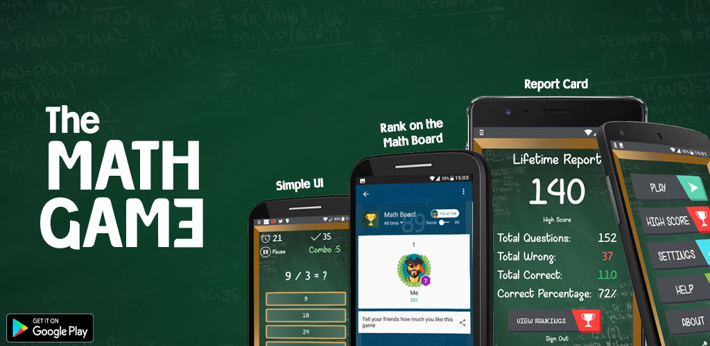 The Math Game - Download it today !