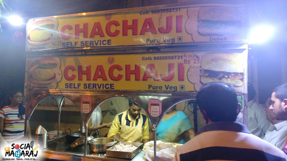 Chachaji Vada Pav at Sindhi Colony, Hyderabad