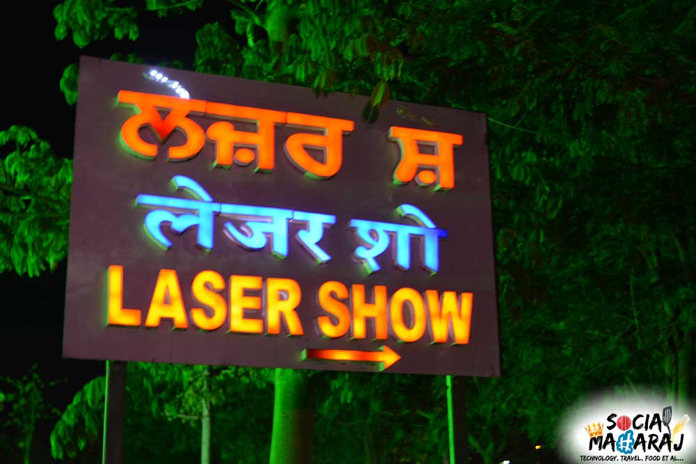 Laser Show at Hazur Sahib Nanded