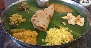 Delicious Vegetarian Organic Thali at Village Aaharam
