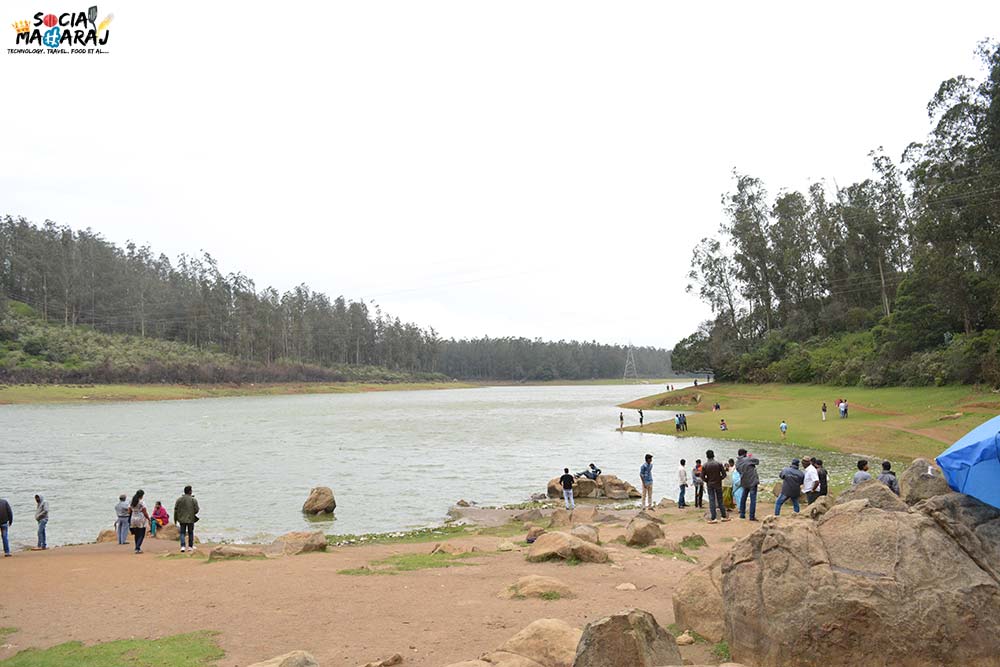 Beautiful lake at Pine Forest Ooty