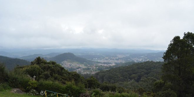 Magnificent view from Dodabetta Peak Ooty