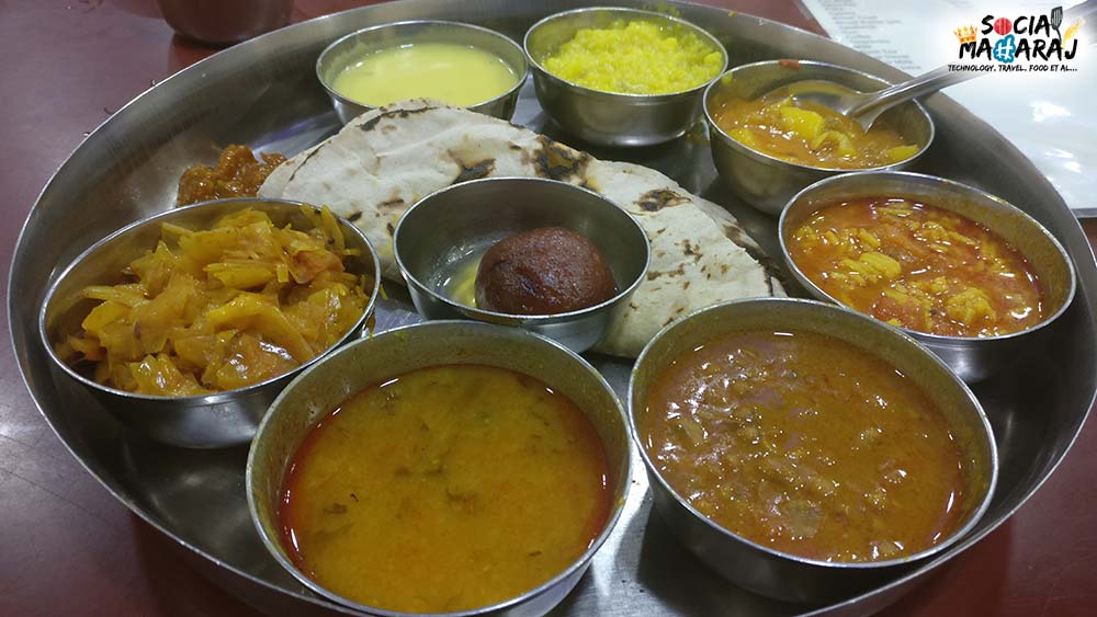 Tasty Gujarati Thali at Pankaj Bhojanalay