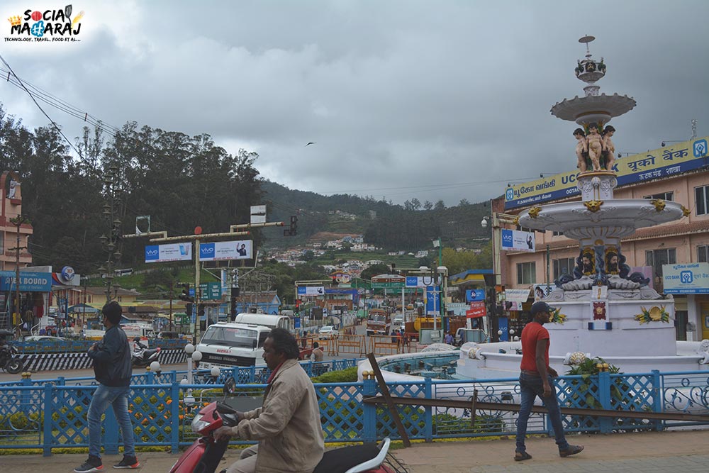Ooty market place.