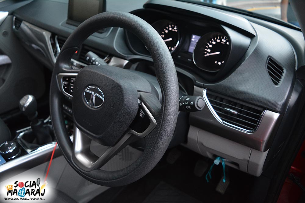 Tata Nexon Cockpit.