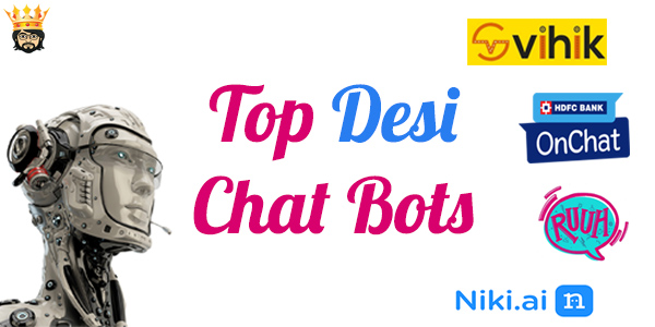 Top Desi Chat Bots - Chat Bots in India