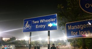 Two Wheeler Parking at Hyderabad Airport