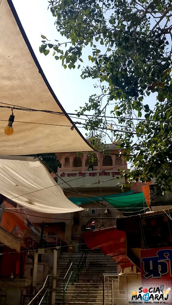 Bramha Temple in Pushkar Market