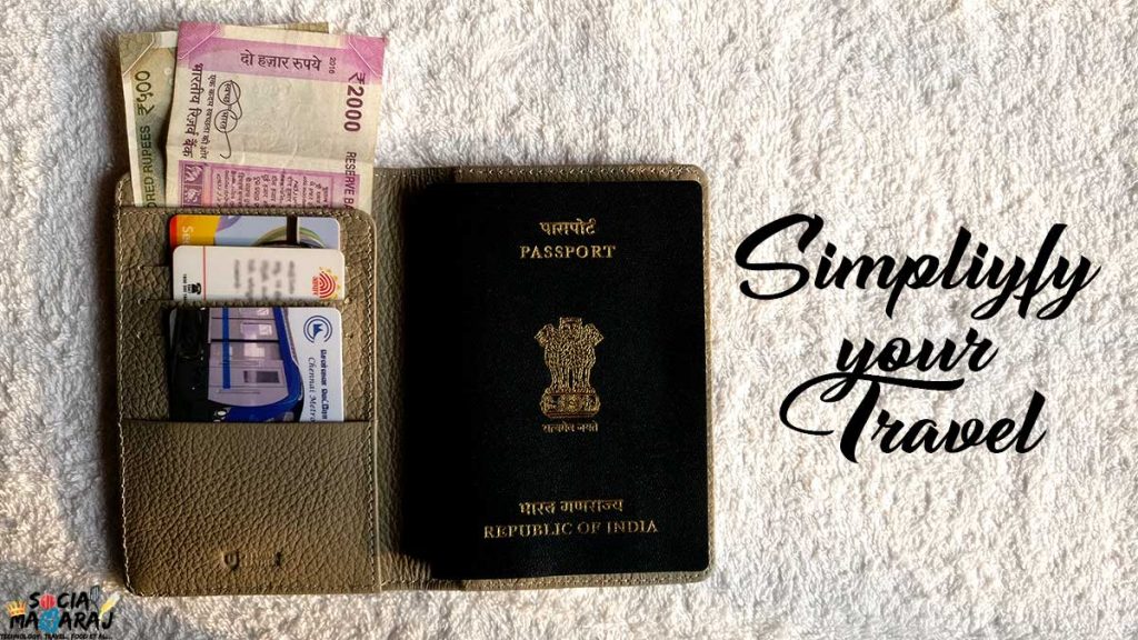 Simplify your travel with Urby Passport Holder