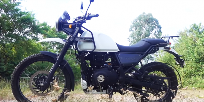 All new Royal Enfield Himalayan BS4 in full glory.