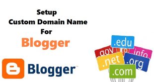 How to Setup Custom Domain Name on Blogger