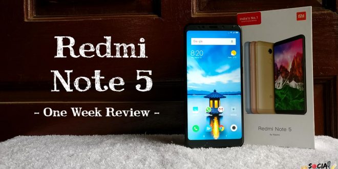 Redmi Note 5 - One Week Review