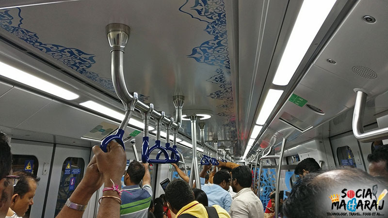LCD Screens, Designs on Hyderabad Metro