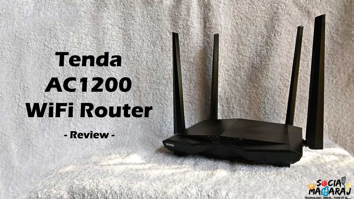 Tenda AC6 AC1200 Smart Dual-Band WI-Fi Router 